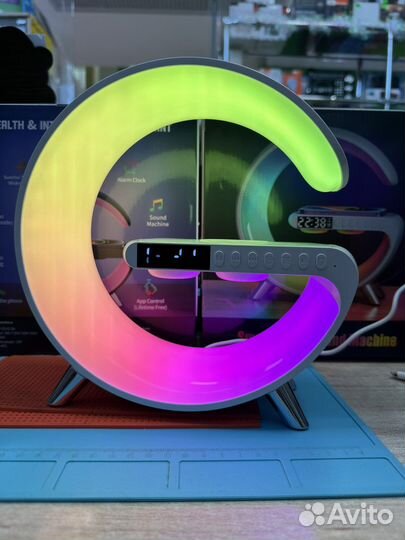 Умный ночник/беспроводная зарядка 6 в 1