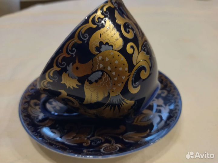 Бронь Чайная пара лфз Жар-Птица кобальт