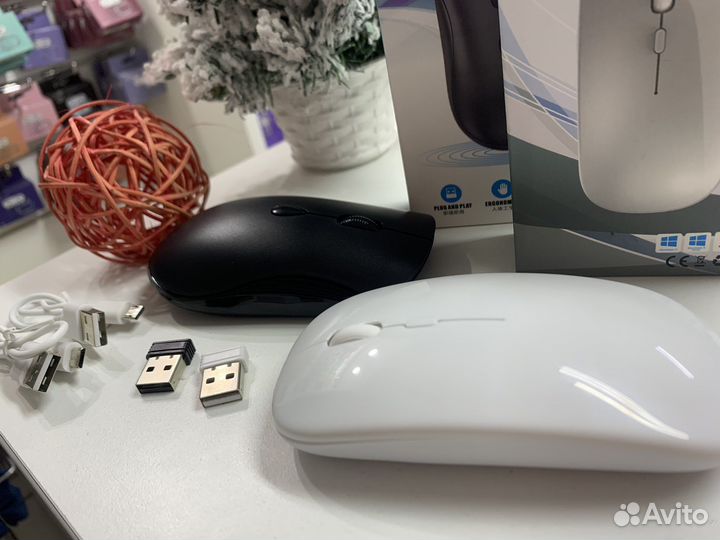Беспроводная мышь (новая, гарантия)