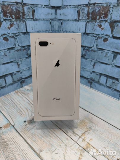 Коробка iPhone 8 Plus Silver 64GB Оригинал