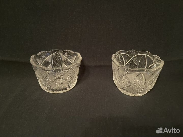 Ваза для фруктов конфет салатник хрусталь