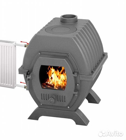 Печь Отопительная Везувий чугунная 