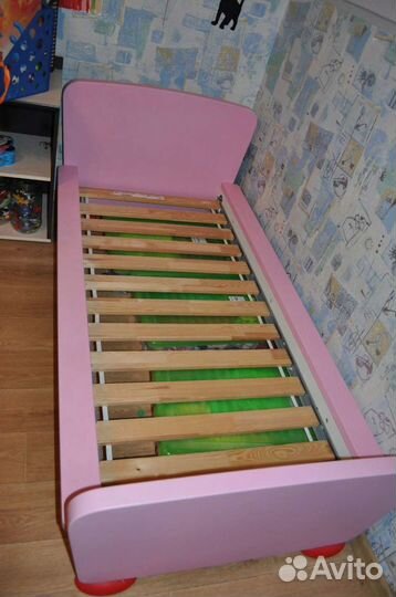 Детская кровать от 3 лет для девочки