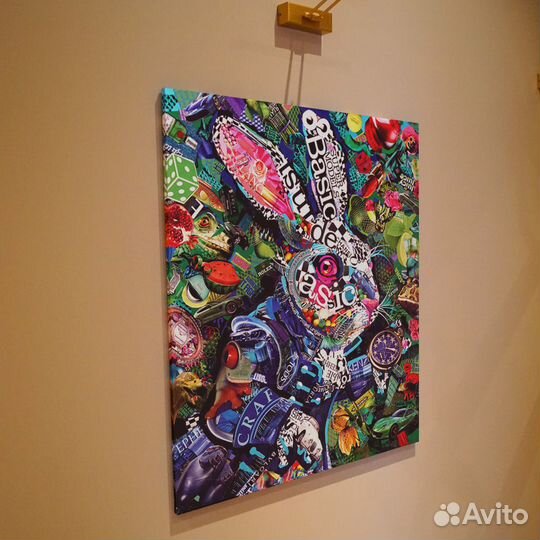 Картина Белый Кролик