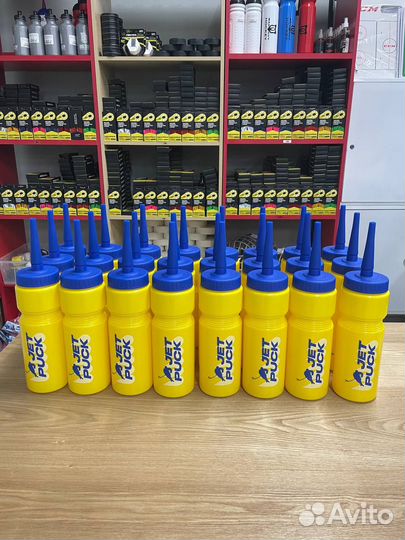 Бутылка для воды хоккейная JetPuck hockey 0,75L с