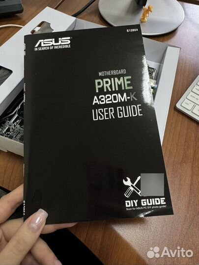 Материнская плата Asus prime A320M-K