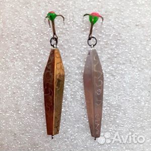 Блесна зимняя Ромб (ручная работа)