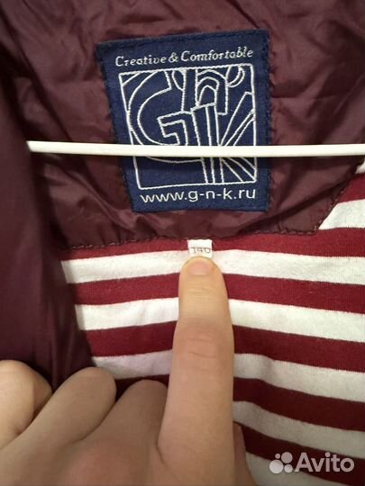 Куртка для мальчика GnK 140-146рост