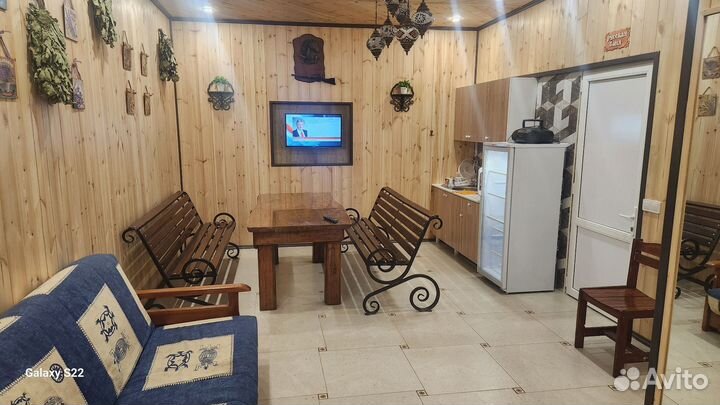 Семейная новая баня с горячим бассейном и Купелью