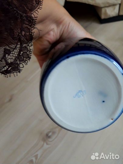 Вазочка кобальтовая лфз прелесть