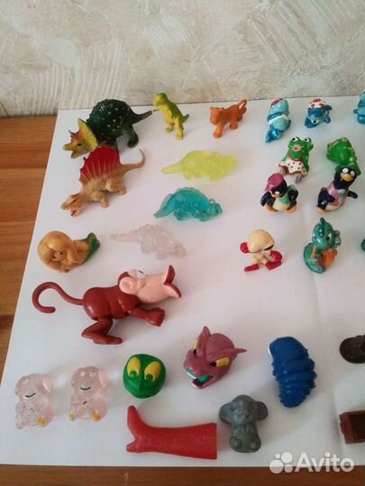 Игрушки из киндера чупа чупс 90х детали