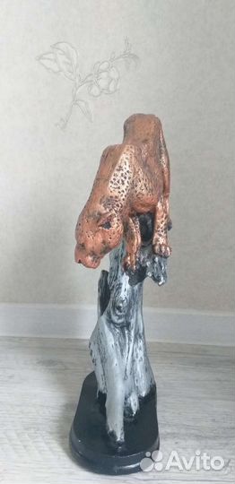 Гепард статуэтка гипс