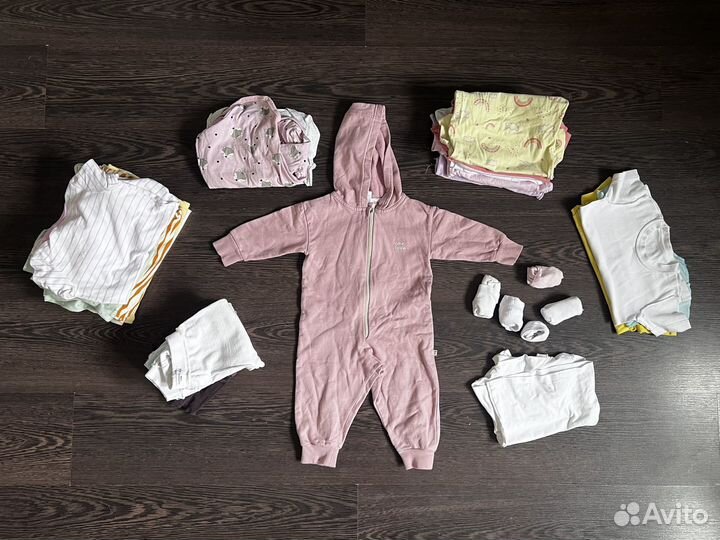 Пакет вещей для девочки бу