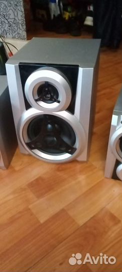 Акустические колонки и самбуфер