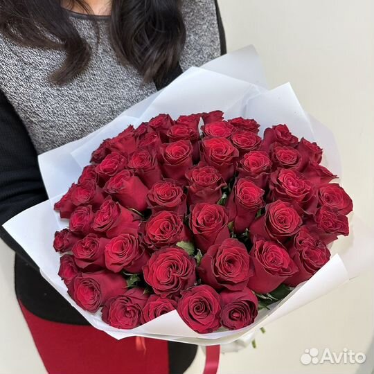 Розы Кения 40 см, розы оптом