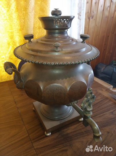 Самовар угольный старинный