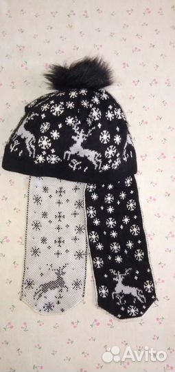 Шапка женская на флисе. За шоколадку