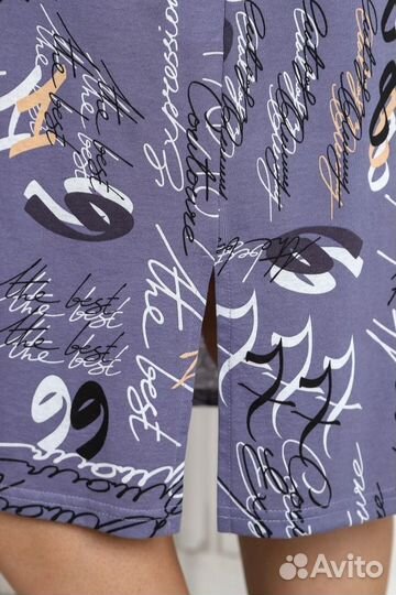 Халат женский Арго-1 индиго