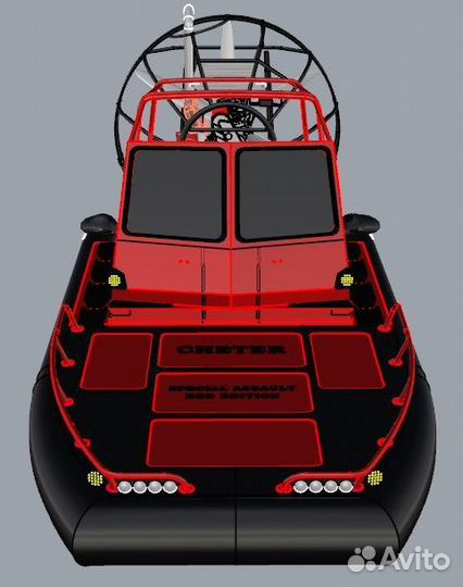 Аэролодка SibEX Читер 200 л.с Турбо Рестайлинг