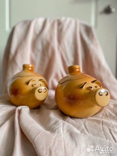 Горшочки для запекания борисовская керамика набор