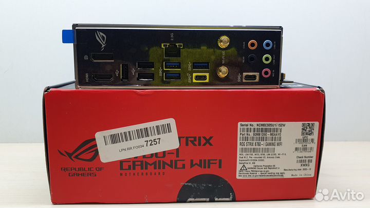 Мат.плата Asus Rog Strix B760-i Gaming WiFi