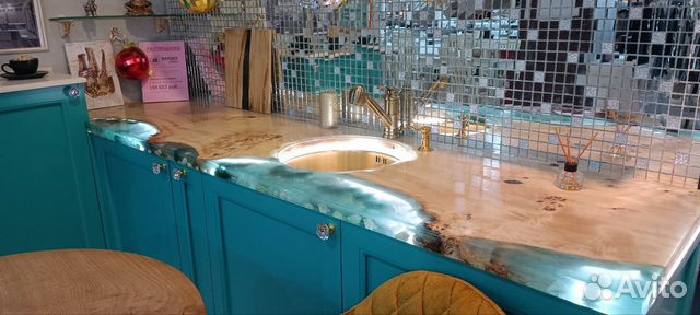 Столешница из эпоксидной смолы на заказ купить в Краснодаре | Товары ...