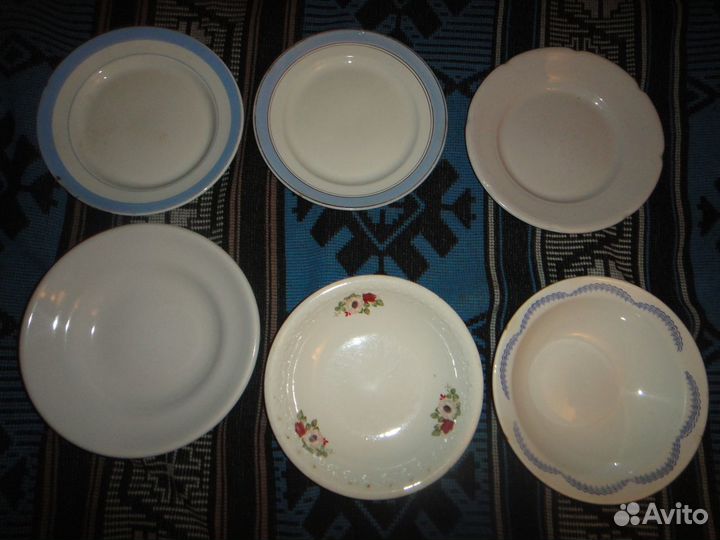 Посуда много разная