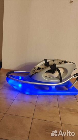 Детские санки KHW Snow baby dream