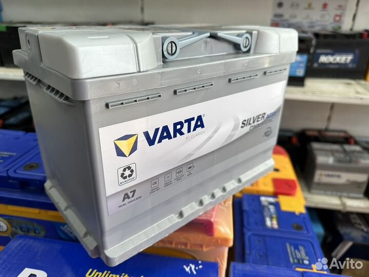 Аккумулятор Varta AGM 70 ah