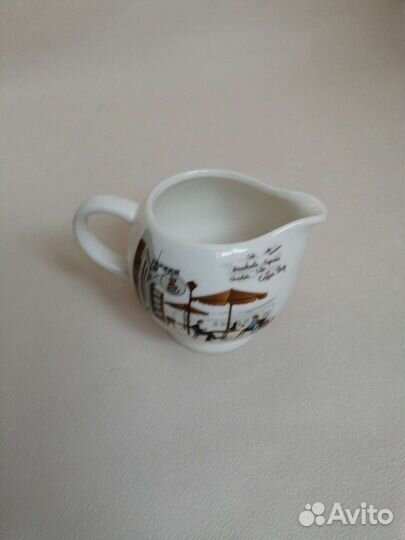 Заварочный чайник большой 900мл, молочник 250мл