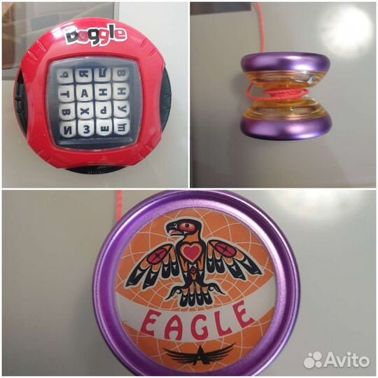 Настольная игра Hasbro Games Боггл, йо-йо, уно