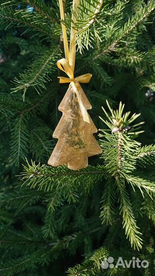 Набор елочных игрушек ручной работы