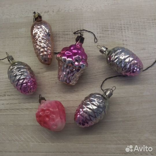 Елочные игрушки СССР