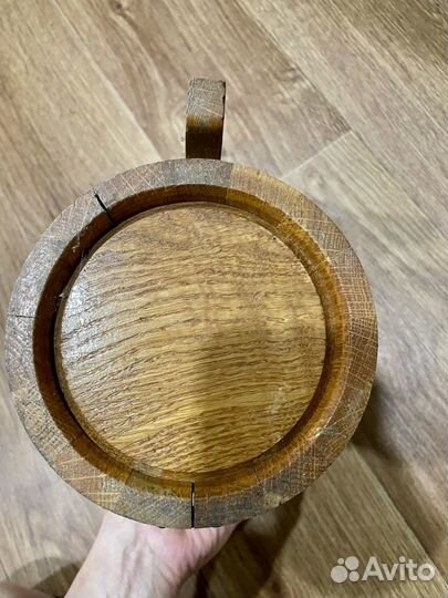 Деревянная кружка