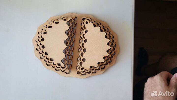 Поднос деревянный под хлеб, фрукты, конфеты