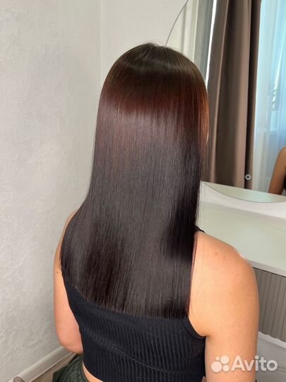 Кератиновое выпрямление/ботокс/холодные уходы