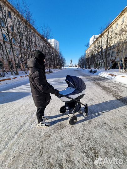 Коляска 2 в 1 бу