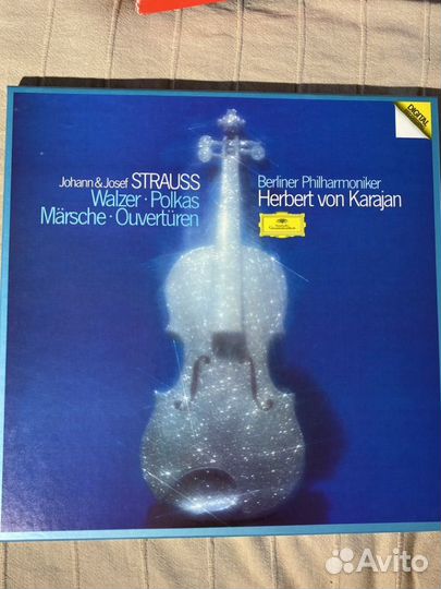 Johan & Josef Strauss 3lp box DG