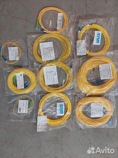 Кабель патч корд оптический соединительный