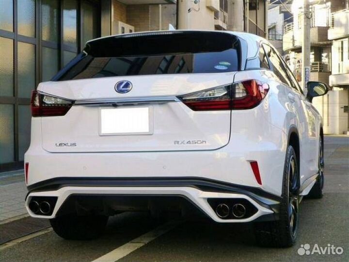 Lexus RX 2015+ Диффузор заднего бампера TRD L1OW8