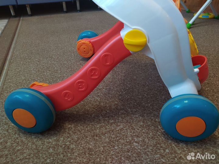 Каталка ходунки игровой центр толокар