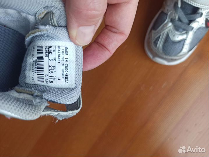 Кроссовки Nike детские 11.5 см 19 размер