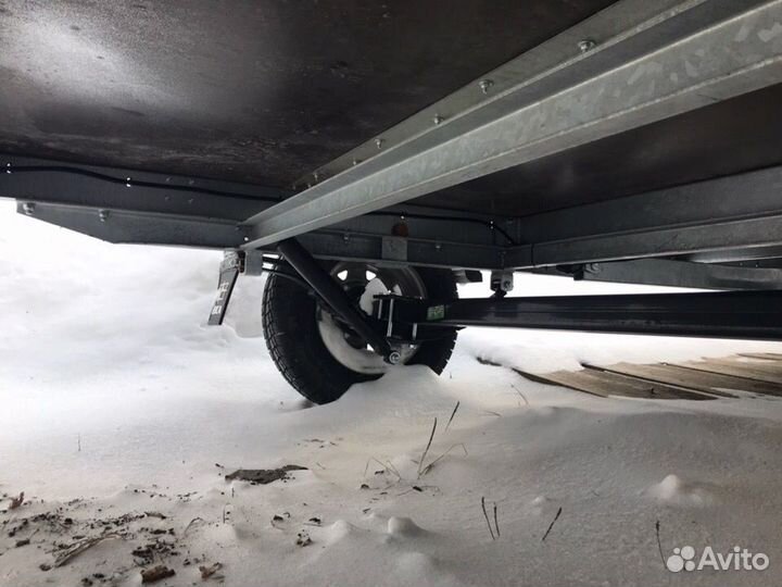 Ось прицепа мзса 817719.012 в сборе, 1300 кг