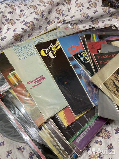 Виниловые пластинки СССР и зарубежные