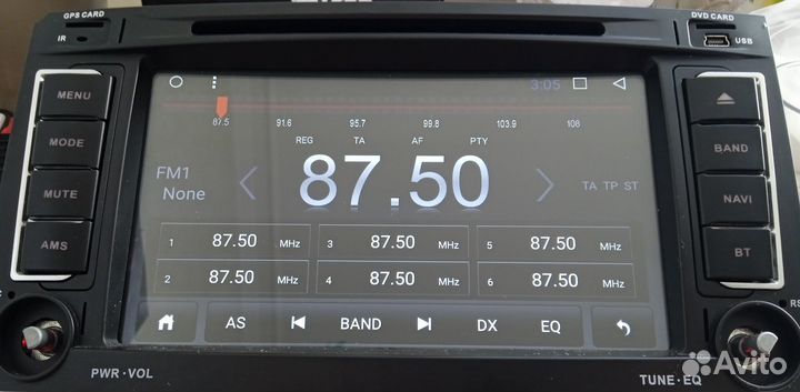 Магнитола Touareg