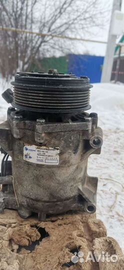 Компрессор кондиционера honda accord 7, двигатель