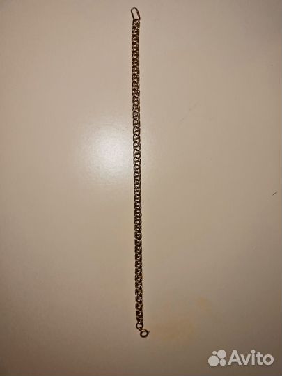 Мужской золотой браслет 585 пробы