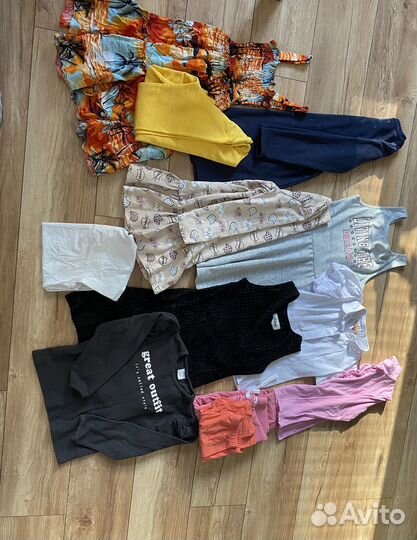 Вещи пакетом на девочку 134