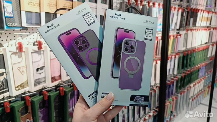 Чехол keephone для iPhone 14 Pro Max MagSafe