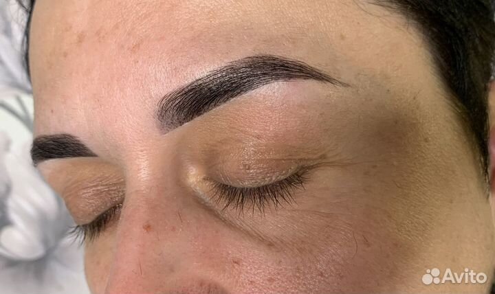 Оформление бровей